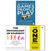 Games People Play, The Psychology of Stupidity, THE ONE GOAL 3 Books Collection Set - The Book Bundle