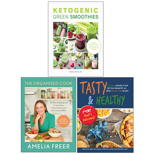The Organised Cook(HB), Ketogenic Green Smoothies, Tasty & Healthy F*ck That's Delicious 3 Books Collection Set - The Book Bundle