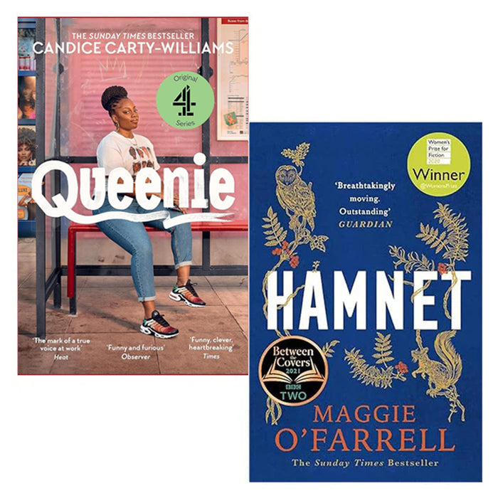 Queenie By Candice Carty-Williams & Hamnet By Maggie O'Farrell 2 Books Collection Set - The Book Bundle