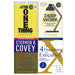 The One Thing, Deep Work, The 7 Habits of Highly Effective People, 4 Disciplines of Execution 4 Books Collection Set - The Book Bundle