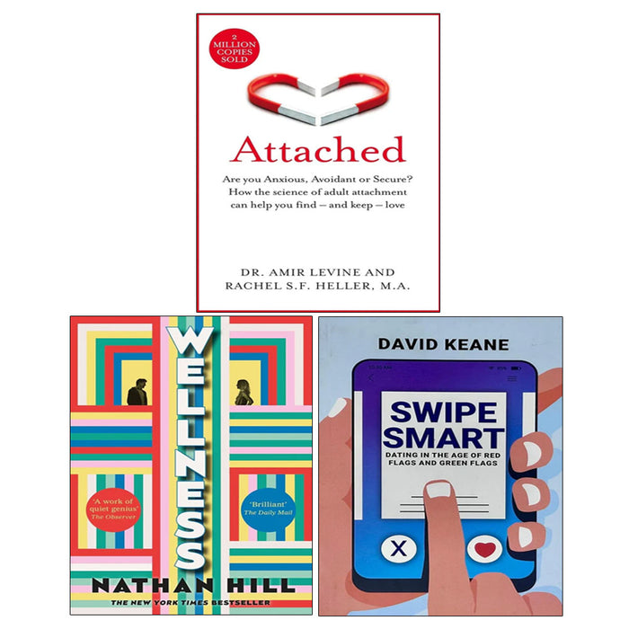 Swipe Smart, Wellness, Attached by Amir Levine 3 Books Collection Set - The Book Bundle
