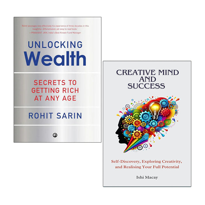 Unlocking Wealth, Creative Mind And Success 2 Books Collection Set - The Book Bundle