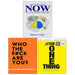 The Power of Now, Who The F*ck Are You, The One Thing 3 Books Collection Set - The Book Bundle