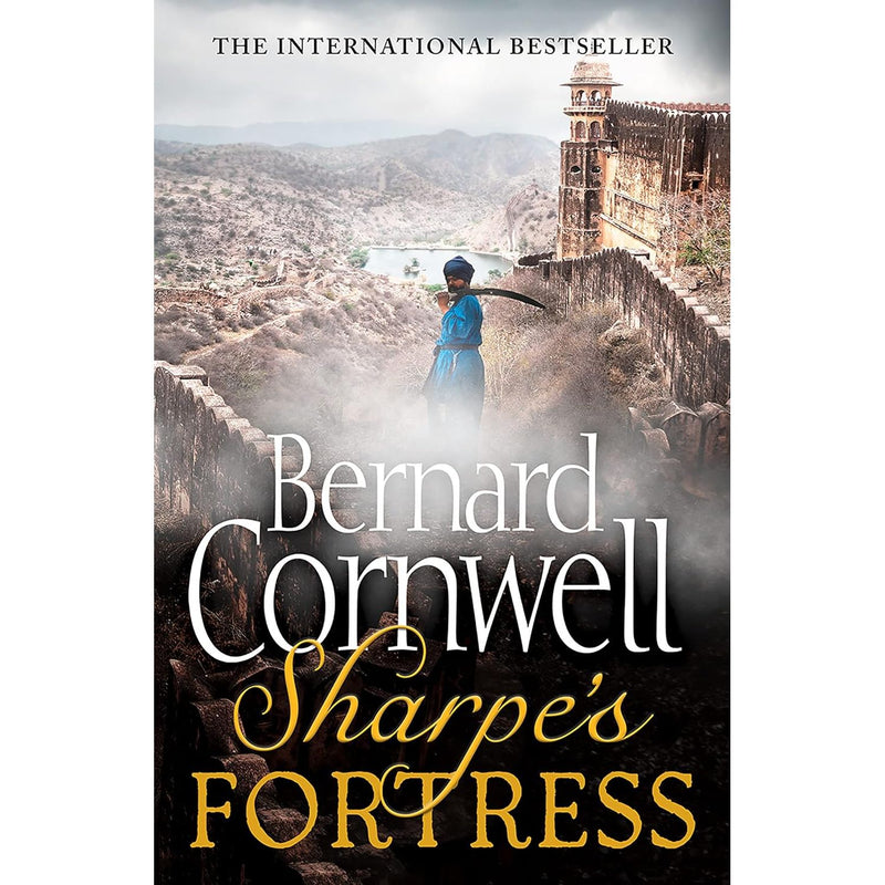 Set of Sharpe's Series 4 books by Bernard Cornwell in paperback, featuring historical fiction with military adventure themes.