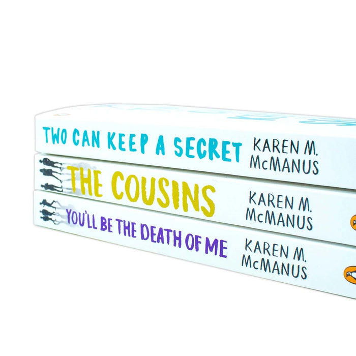 Karen M. McManus 3 Books Collection Set (The Cousins, Two Can Keep a Secret, You will be the Death of Me) - The Book Bundle