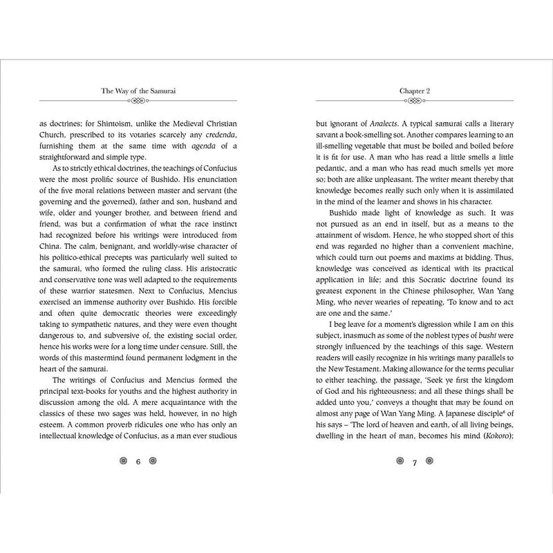 The Way of the Samurai: Gilded Pocket Edition (Arcturus Ornate Classics, 7) by Inazo Nitobe - The Book Bundle