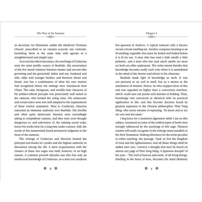 The Way of the Samurai: Gilded Pocket Edition (Arcturus Ornate Classics, 7) by Inazo Nitobe - The Book Bundle