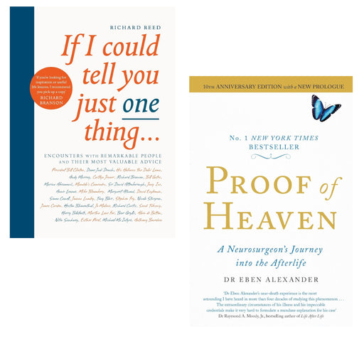 If I Could Tell You Just One Thing & Proof of Heaven: A Neurosurgeon's Journey into the Afterlife 2 Books Set - The Book Bundle