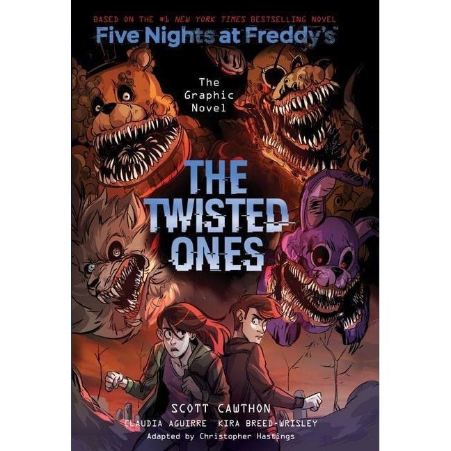 Five Nights at Freddy's Graphic Novel Collection 3 Books Set By Scott Cawthon, Kira Breed-wrisley (The Twisted Ones, The Silver Eyes, The Fourth Closet) - The Book Bundle