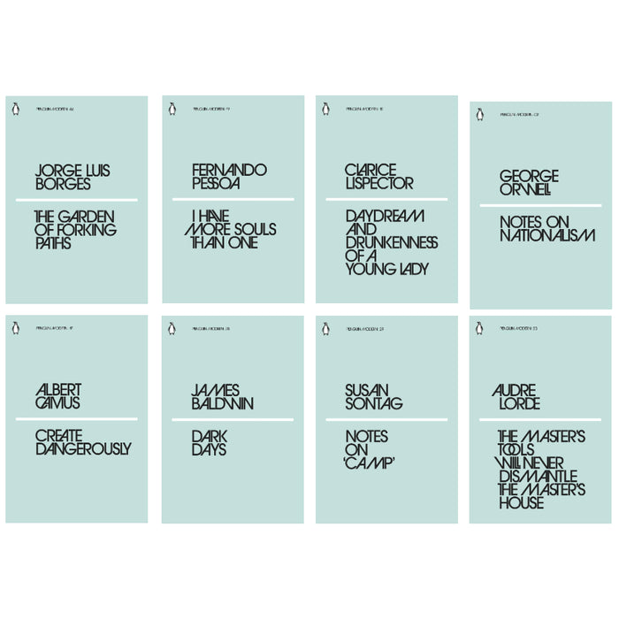 Notes on Camp, The Master's Tools, Dark Days, Create Dangerously, Notes on Nationalism, Daydream and Drunkenness, I Have More Souls, The Garden of Forking 8 Book Set - The Book Bundle