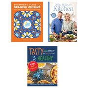 John and Lisa's Kitchen, Tasty & Healthy, Beginner's Guide to Spanish Cuisine 3 Books Set - The Book Bundle