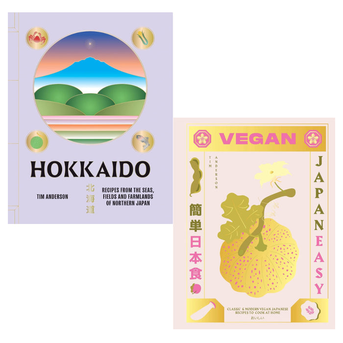 Tim Anderson 2 Books Set (Hokkaido, Vegan JapanEasy) (HB) - The Book Bundle