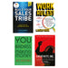 Creativity, Inc (HB), You Are a Badass , Work Rules!, Build Your Sales Tribe 4 Books Set - The Book Bundle