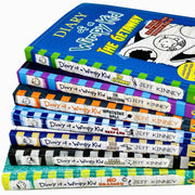 Diary of a Wimpy Kid Series 12-18 Collection 7 Books Set By Jeff Kinney (The Getaway, The Meltdown, Wrecking Ball, The Deep End, Big Shot, Diper Overlode & No Brainer) - The Book Bundle