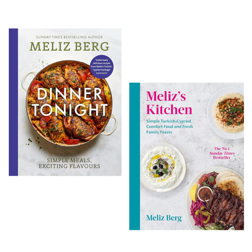 Meliz Berg 2 Books Set (HB) (Dinner Tonight & Meliz’s Kitchen) - The Book Bundle