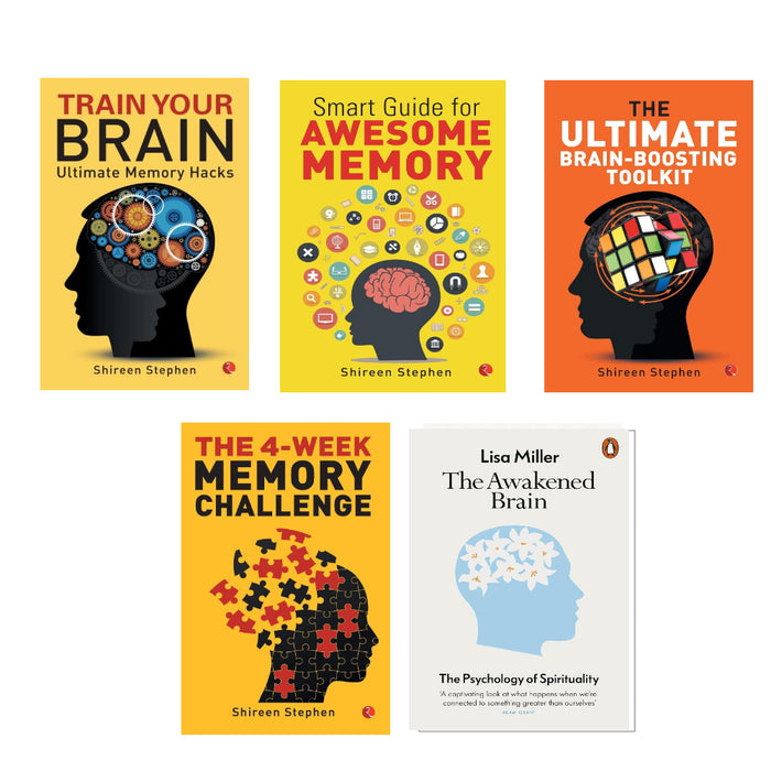 The 4-Week , The Ultimate , Smart Guide for , Train & The Awakened Brain 5 Books Set - The Book Bundle