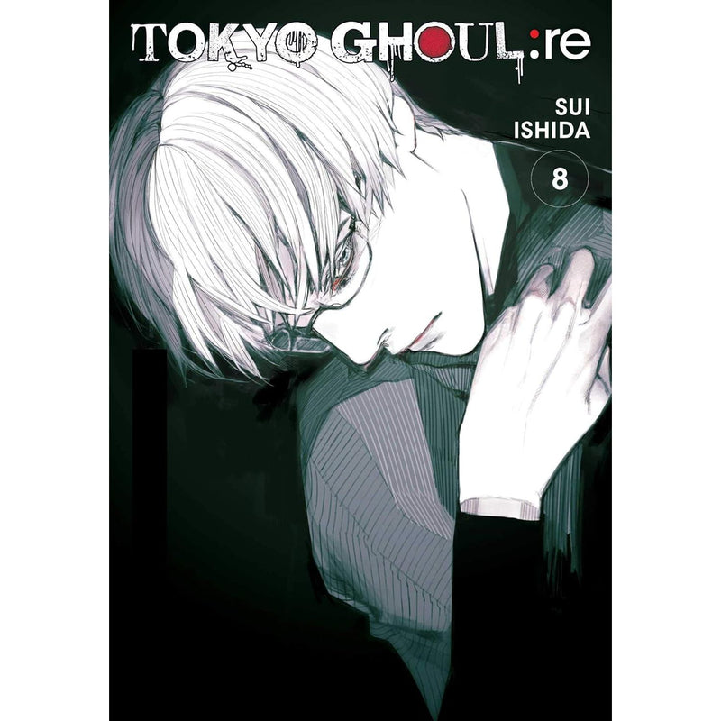 Five paperback volumes of Tokyo Ghoul: re by Sui Ishida in a VIZ Media collection set, featuring Japanese manga art and characters.