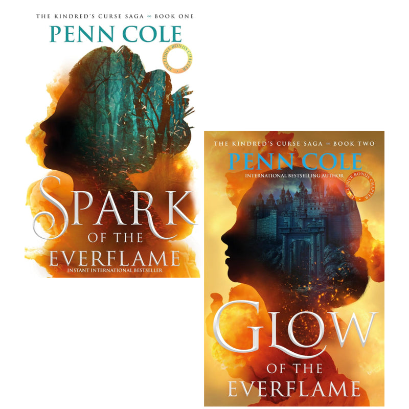 Penn Cole 2 Books Set (Spark of the Everflame & Glow of the Everflame) - The Book Bundle