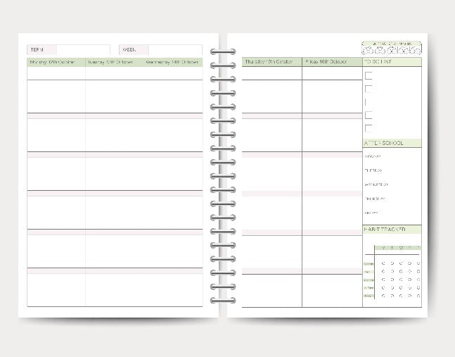 2026-2027 Teacher Planner - Olive Edition