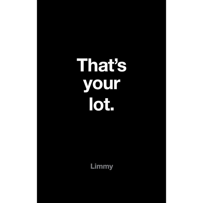 That's Your Lot by Limmy - The Book Bundle