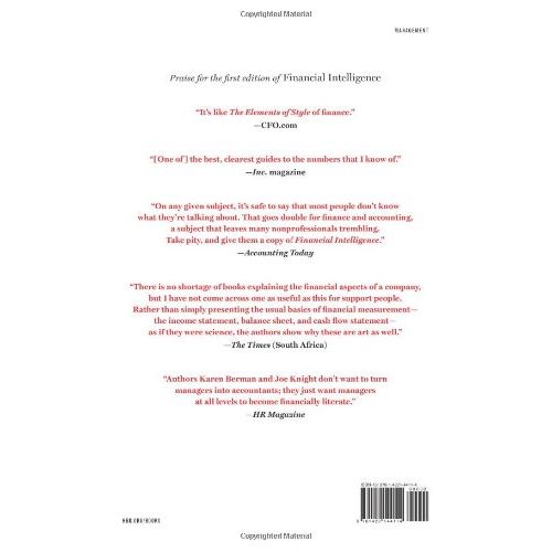 Financial Intelligence, Revised Edition: A Manager's Guide to Knowing What the Numbers Really Mean (HB) - The Book Bundle