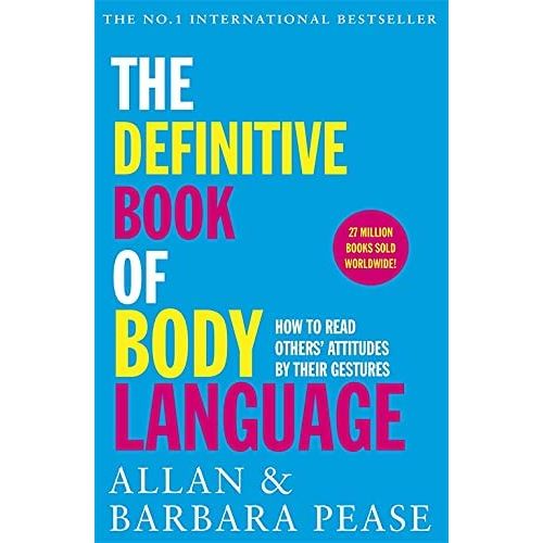 Collection of three body language books by Joe Navarro, Allan Pease, and Barbara Pease, featuring covers of "What Every Body Is Saying" and more.