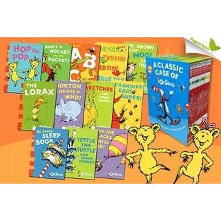 Dr Seuss Classic 20 Books Gift Set (Kids Wonderful World Read at Home Collection) - The Book Bundle