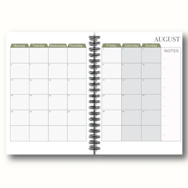 2025–2026 Dated Teacher Planner | A4 Size Affordable - The Book Bundle