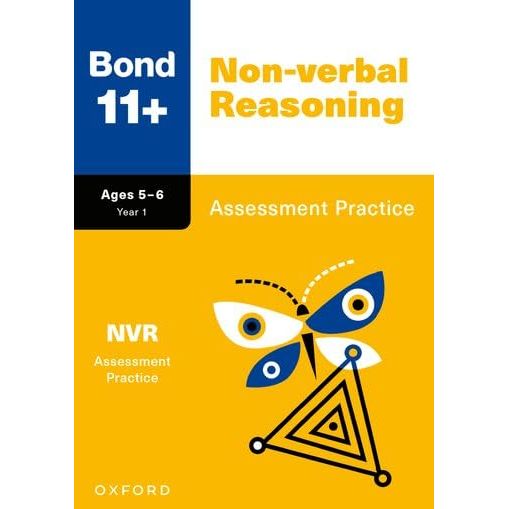 Bond 11+ Non-verbal Reasoning Assessment Practice Age 5-6 (Bond: Assessment Papers) - The Book Bundle