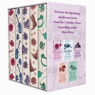 Elsie Silver Chestnut Springs Series box set with five books: Heartless, Reckless, Powerless, Hopeless, Flawless by Piatkus Ltd
