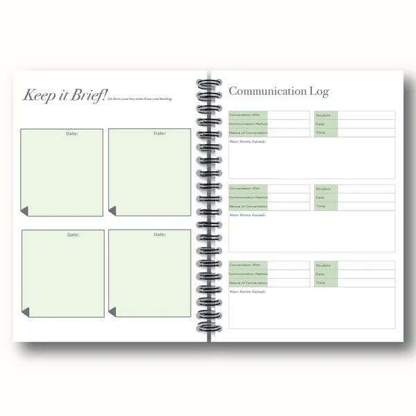 2025–2026 Dated Teacher Planner | A4 Size Affordable - The Book Bundle