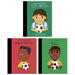 Little People, BIG DREAMS most skilled and celebrated footballers Series 3 Books Collection (Leo Messi, Pele and Marcus Rashford) - The Book Bundle
