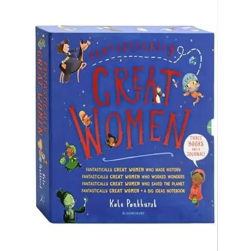 Fantastically Great Women 4 Books Collection Box Set by Kate Pankhurst - Non Fiction - Mixed Format