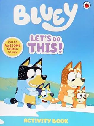 Bluey Let's Do This & Tattle Tales 6 Books Collection Set With 4 Figurines - Ages 3–5 - Mixed Format