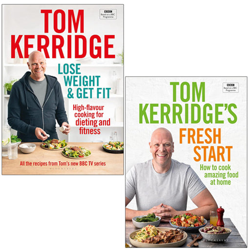 Tom Kerridge 2 Books Collection Set Lose Weight & Get Fit, Tom Kerridge's Fresh Start - The Book Bundle