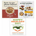 Deliciously Ella Mills, Happy Healthy Gut, Whole Foods Plant- Based Diet Plan 3 Books Collection Set - The Book Bundle
