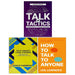Talk of Tactics, How to Talk to Anyone, Talk Smart Lead Strong 3 Books Collection Set - The Book Bundle