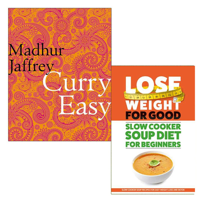 Curry Easy By Madhur Jaffrey & Lose Weight For Good 2 Books Collection Set