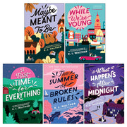 Set of five young adult romance books from K. L. Walther's Summer of Broken Rules series, published by Sourcebooks Fire.