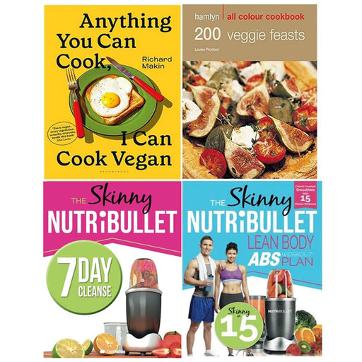 Anything You Can Cook, Hamlyn All Colour, Skinny NUTRiBULLET, Skinny NUTRiBULLET Lean Body4 Books Collection Set - The Book Bundle