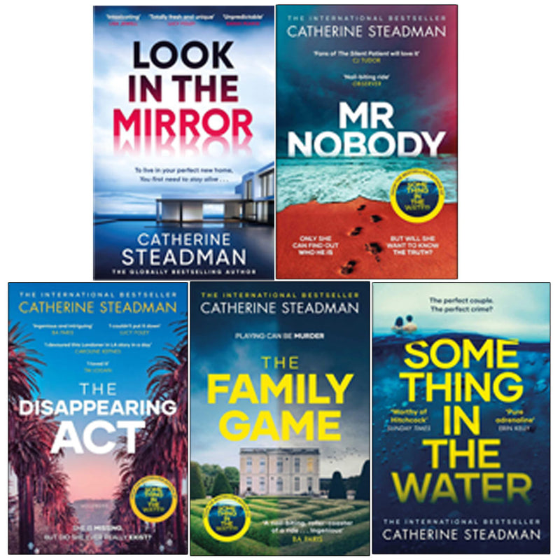 Catherine Steadman 5 Books Collection Set Something in the Water, The Disappearing Act - The Book Bundle
