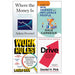 Where the Money Is, How to Win Friends and Influence People, Work Rules!, Drive 4 Book Collection Set - The Book Bundle