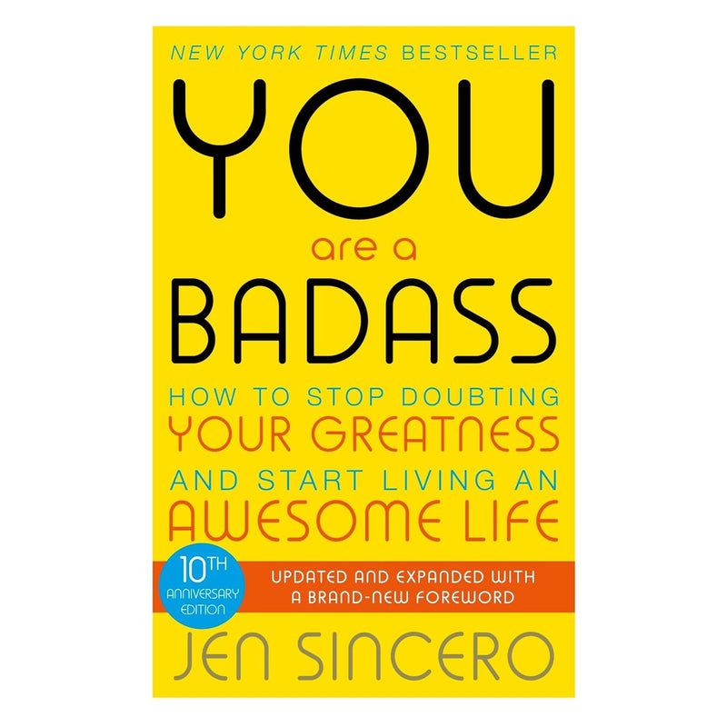 Move Fast and Fix Things, Little Book Of Management Bollocks, Crushing It!, You Are a Badass 4 Book Collection Set - The Book Bundle