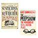 Kate Summerscale 2 Books Set (The Suspicions of Mr. Whicher: or The Murder at Road Hill House, The Peepshow: The Murders at 10 Rillington Place Hardcover ) - The Book Bundle