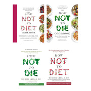 Michael Greger  4 Books Set (The How Not to Diet Cookbook, How Not to Diet, How Not to Die, The How Not to Die Cookbook) - The Book Bundle