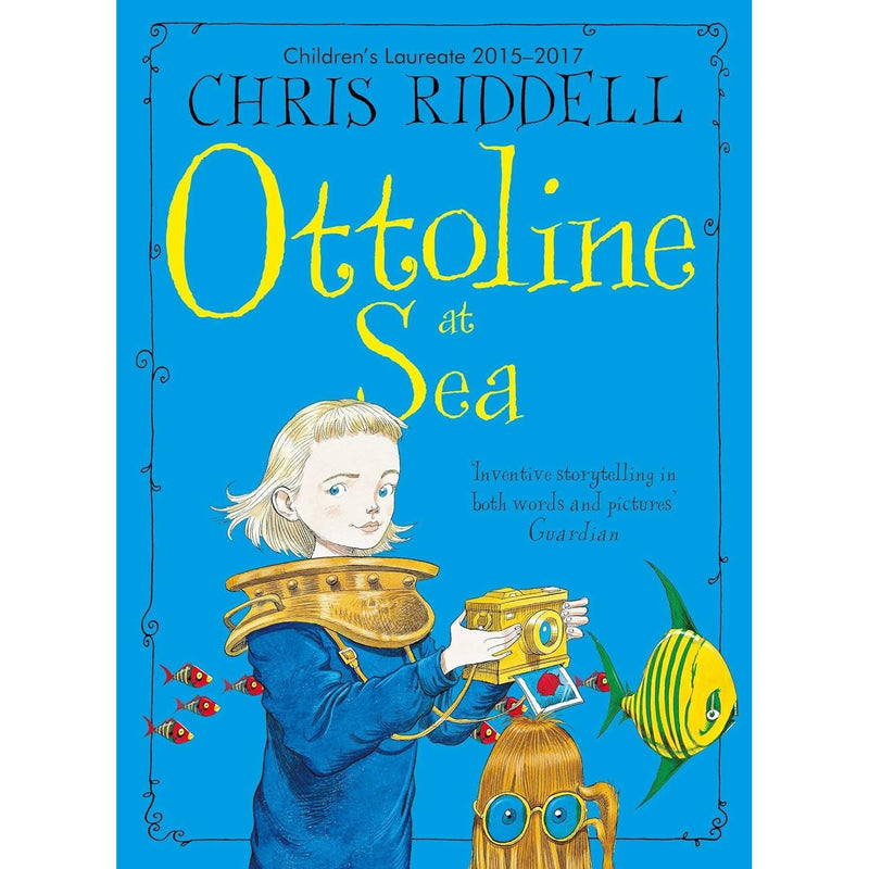 Chris Riddell Ottoline Collection 4 Books Set ( Books 1 To 4 ) - The Book Bundle