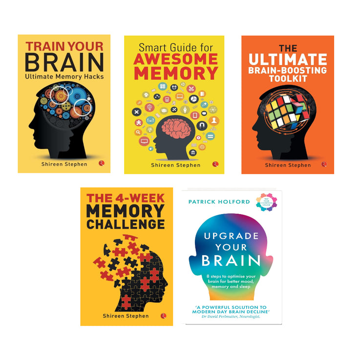 The 4-Week , The Ultimate , Smart Guide for , Train &amp; Upgrade Your Brain5 Books Set - The Book Bundle