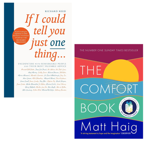 If I Could Tell You Just One Thing &The Comfort Book  2 Books Set - The Book Bundle