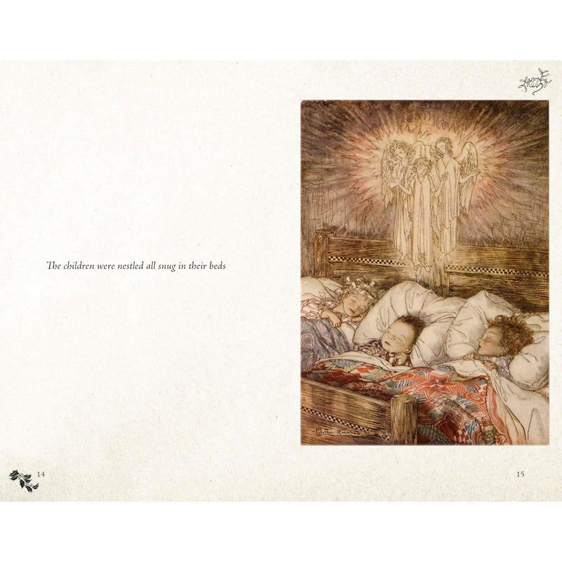 The Night Before Christmas and Other Poems: Gilded Pocket Edition (Arcturus Ornate Classics) by Clement Clarke Moore - The Book Bundle