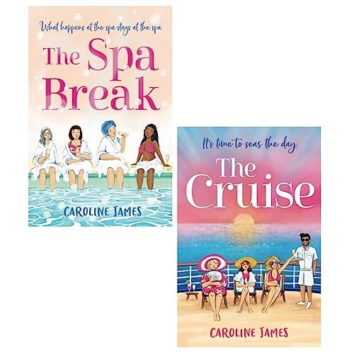 Caroline James 2 Books Collection Set (The Spa Break, The Cruise) - The Book Bundle